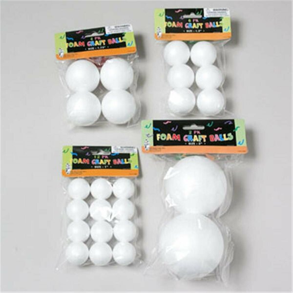 Rgp Craft Foam Balls, , 72PK G28047